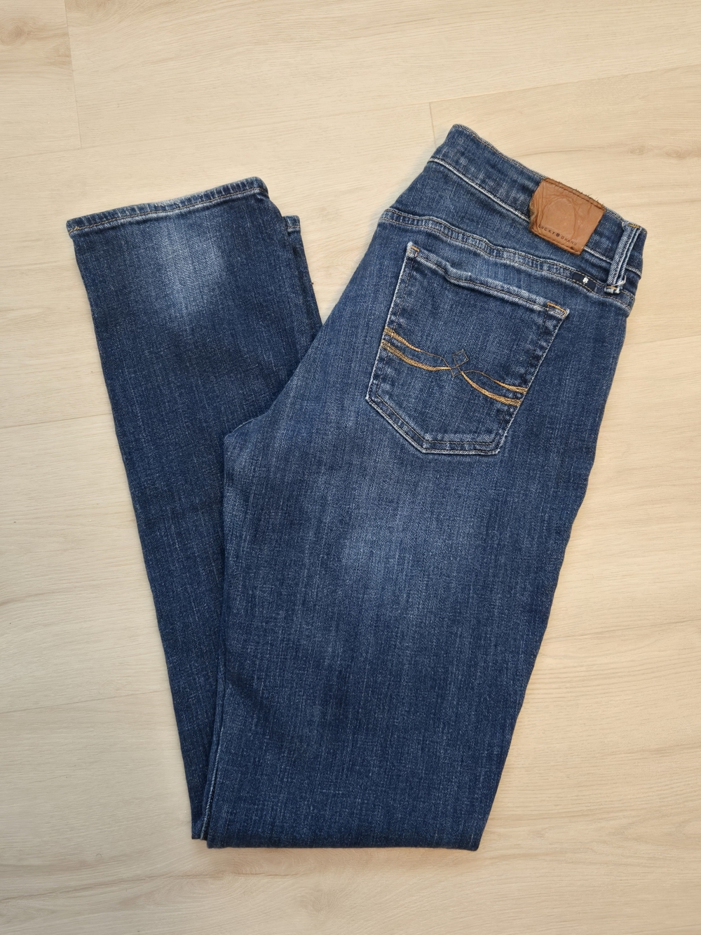 Lucky Brand Dark Indigo Straight-Leg Jeans